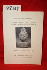 Hauswedell Dr. Ernst China Japan Tibet Siam Indien ...