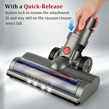 Direct Drive Cleaner Brush Head for Dyson V15 V11 V10 V8 V7 Vacuum with 4 LED