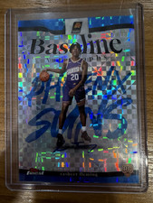 2025-26 Topps Finest Blue X-Fractor Rasheer Fleming Phoenix Suns Auto /99