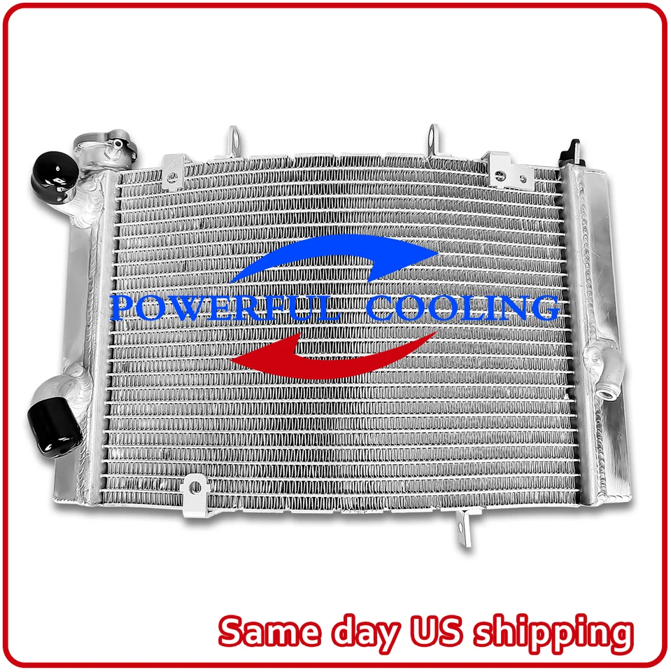 Radiador de carreras de aluminio para Triumph Street Triple 675 675R 2008-2012 2010 2011 Foto 2 de 4