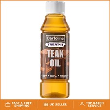 Teak Oil 250ml – Deep Penetrating Wood Protection for Indoor & Outdoor Furniture 39.96 per litre