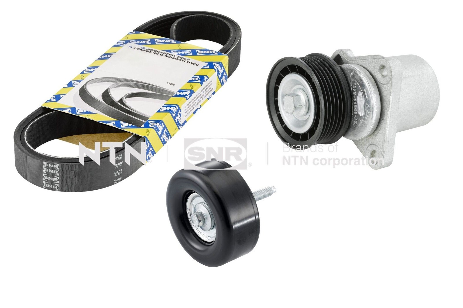 KA852.15 SNR V-Ribbed Belt Kit for FORD