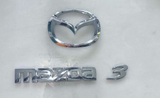 Mazda 3 Sedan Rear Trunk Emblem Badge Logo 2010 2011 2012 2013 Oem