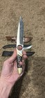 2 CUSTOM STEEL BLADE TRACKER HUNTING Knives- W/SHEATH, — photo 3