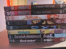 Anime Dvd lot of 8 (4/8 New Condition) Mouse ToHeart Dark 2x1 See Pics
