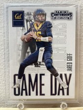 2016 Panini Contenders Jared Goff GAME DAY Rookie Card (RC) #2 UC Uniform. rookie card picture