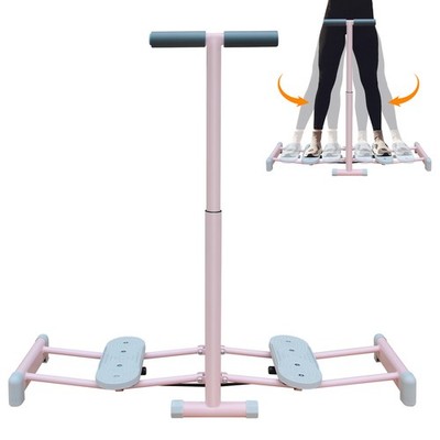 Ski Machine Foldable, Simulated Ski Trainer with 4-Level Adjustable Non-Slip Ped
