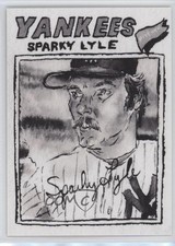 2024 Topps Spotlight By Andy Friedman Grayscale Filter 41/49 Sparky Lyle #55 5i3