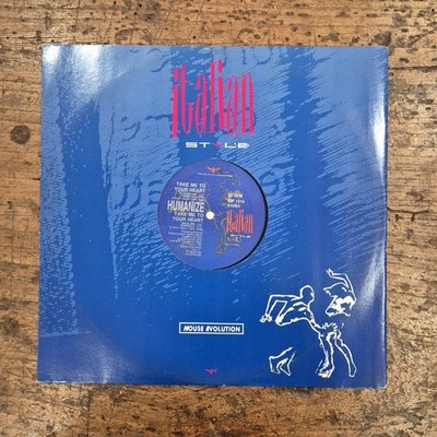 LP Humanize - Take Me To Your City ISP 1274 Italy 1994 Italodance Vinyl