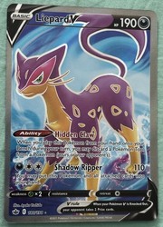 Liepard V (Full Art) 180/198 Chilling Reign Pokemon TCG