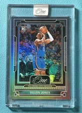 Dillon Jones 2024-25 Panini One And One 21/35 Blue RC Thunder #112
