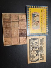 Drewniane formy permoplastyczne vintage w oryginalnym pudełku