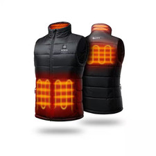 Men'S Small Black 7.38-Volt Lithium-Ion Classic Heated Vest with One 4.8 Ah Batt