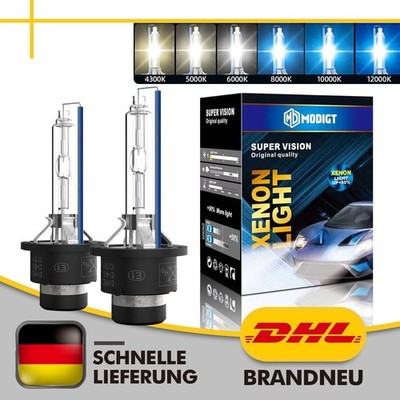 2x D2S SuperVision Xenon HID Brenner 12000K Lampen Für Audi A6 2004-2011