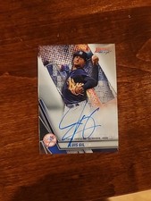 2019 Bowman's Best Luis Gil Autographed  Rookie Best of 2019 Autograph Yankees