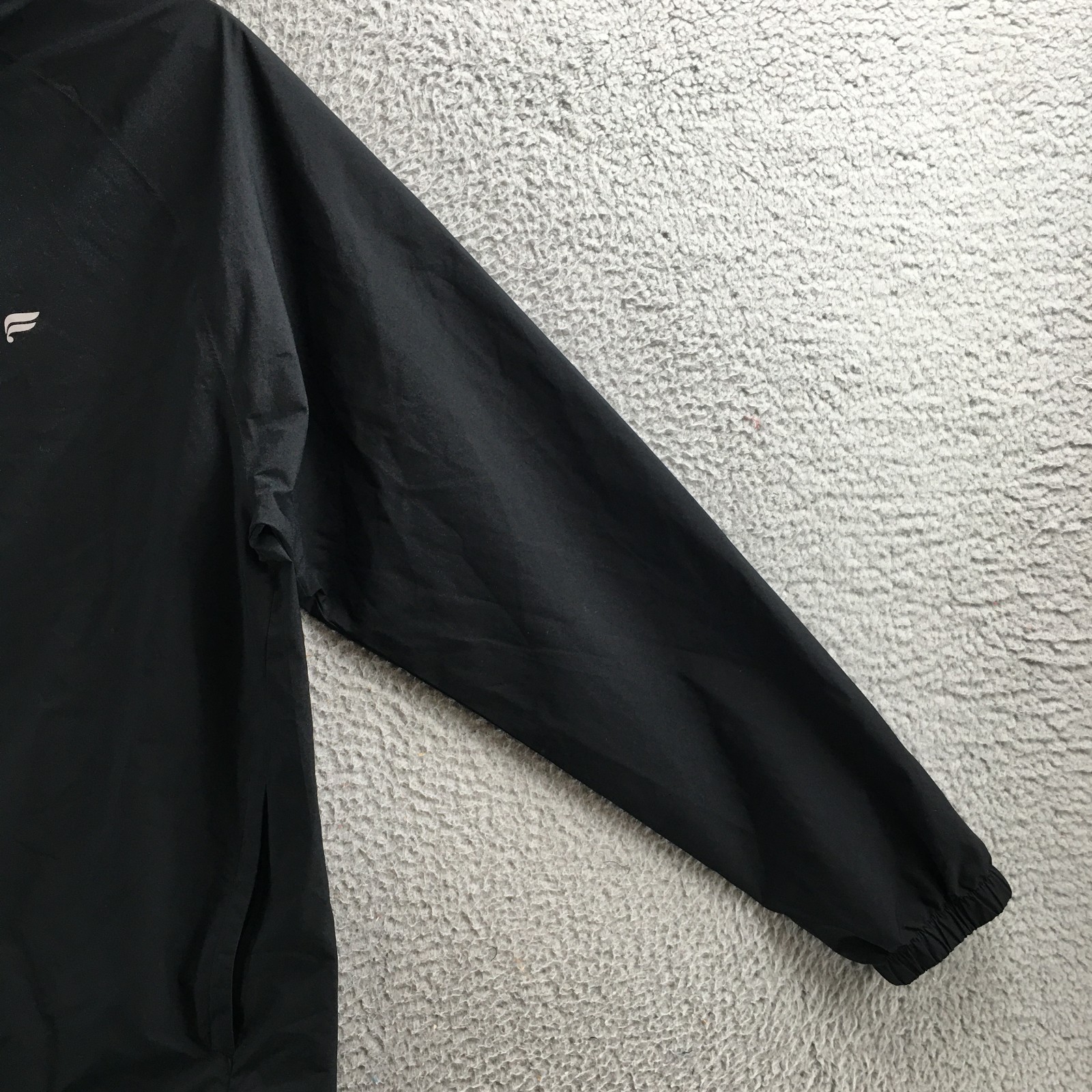 Fabletics Waterproof Rain Jacket Mens Medium Blac… - image 6