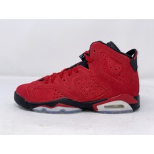 Air Jordan 6 'Toro Bravo' Red Sneakers, Size 4Y / 5.5W 384665-600 BNIB