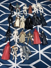 Hasbro Star Wars POTF2 POTJ Lot Of 21 3.75 Mi...