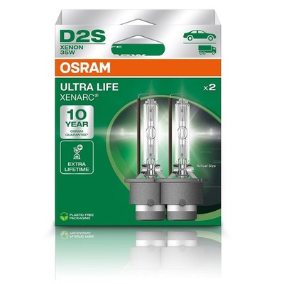 OSRAM D2S XENARC ULTRA LIFE 66240ULT XENONBRENNER FERNLICHT ABBLENDLICHT 35W DUO