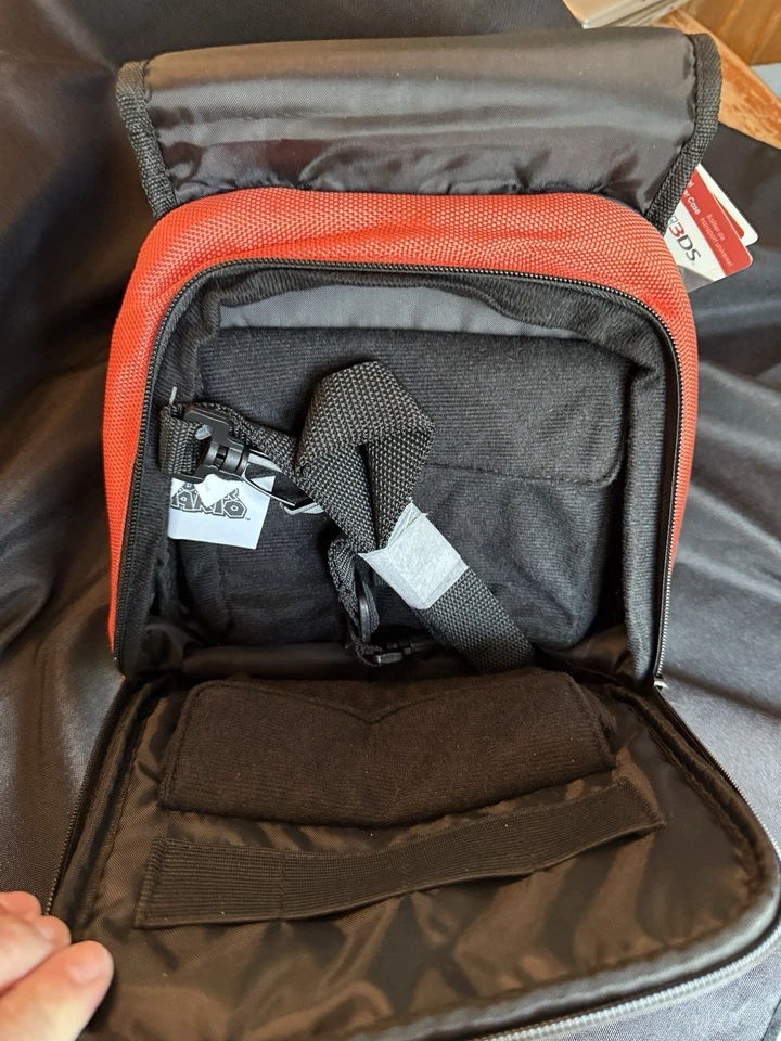 NUEVO CON ETIQUETAS SUPER MARIO Universal Transporter para Nintendo 3DS por PowerA 100358 Naranja Foto 4 de 4