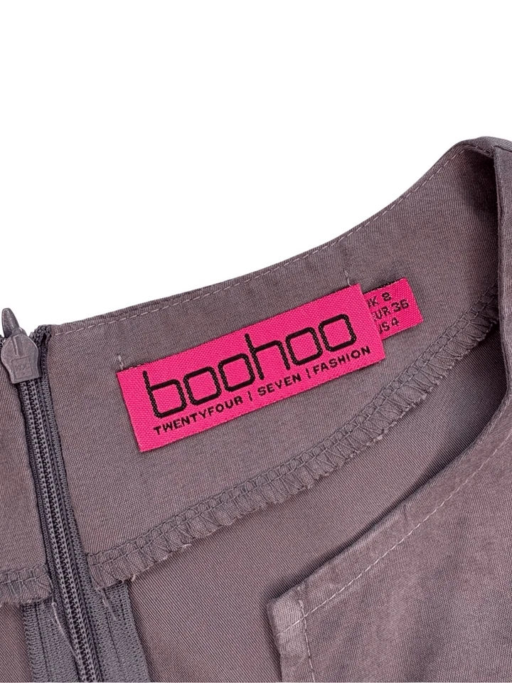 Macacão sem mangas Boohoo com cadarço cor argila - 4 - Imagem 3 de 4