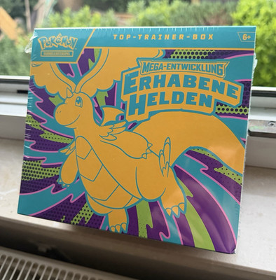 Pokemon Top Trainer Box Mega-Entwicklung Erhabene Helden DE