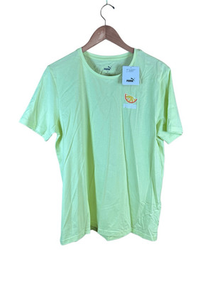 Puma XL Citrus Lemon Yellow NWT TShirt