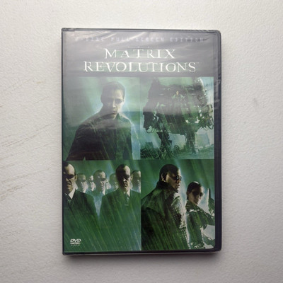 Warner Home Video The Matrix Revolutions DVD 2-Disc Full Screen R Reeves