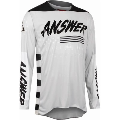 ANSWER A22 Elite rotzone Jersey Hemd grau/schwarz Gr. XXL , Answer 446947 MX MTB