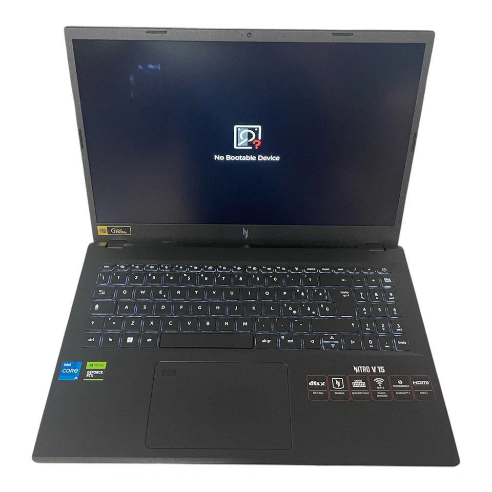 Notebook Acer Nitro V 15ANV15-51-59RB 15.6" 16 GB 512 GB SSD RTX 2050  difetto* - Immagine 2 di 4