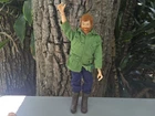 Vintage 1964 GI Joe Scar Face Flocked Red Hair Soldier Action Figure Doll