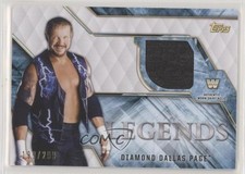 2017 Topps Legends of the WWE Shirt Relics 199/299 Diamond Dallas Page HOF a8r