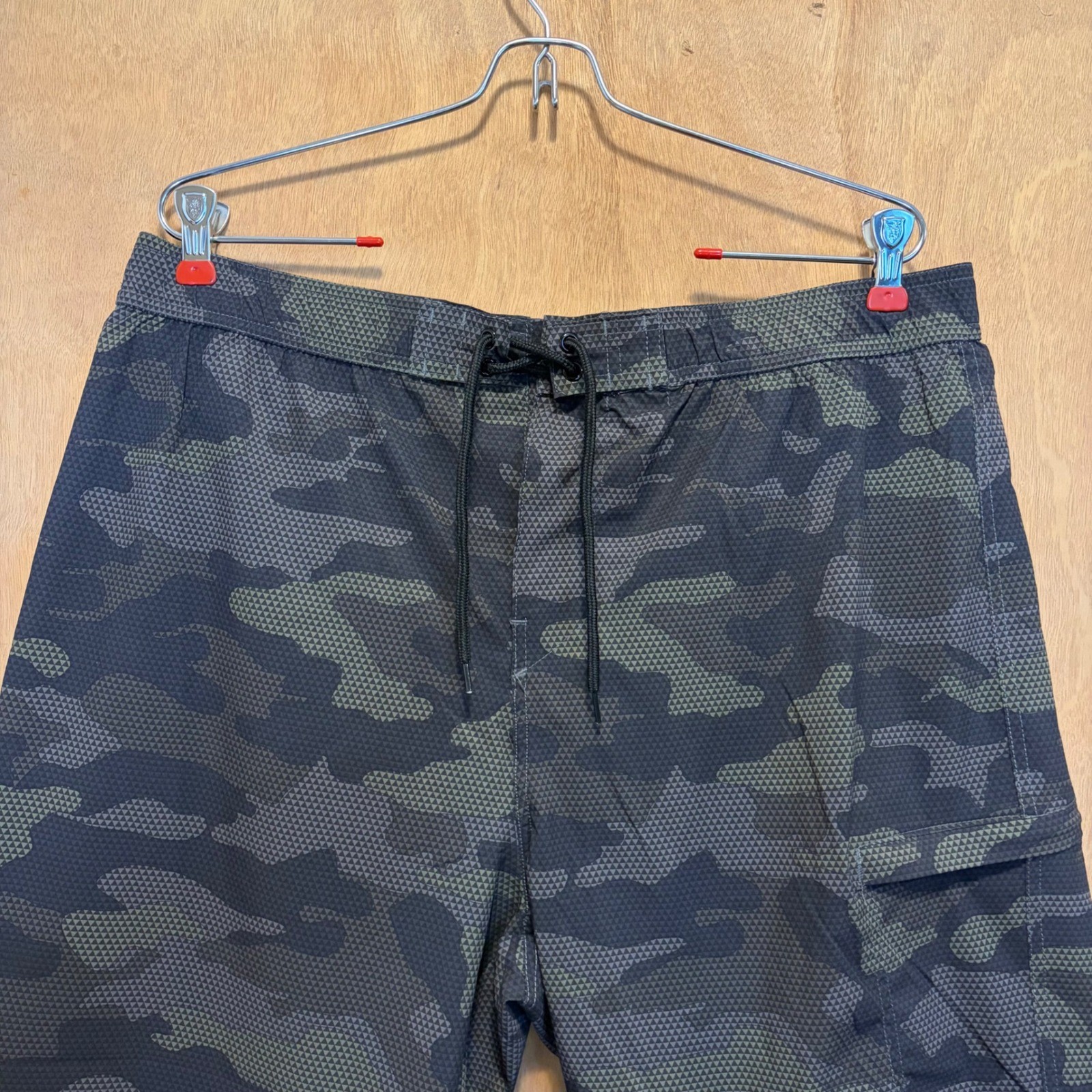 Mountain Warehouse Swim Shorts Mens Large Camo Cargo Stretch Utility Quick Dry image 9