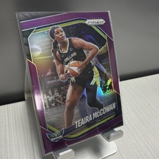 TEAIRA MCCOWAN 2025 PANINI WNBA PRIZM Purple #48 WINGS /149