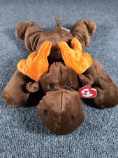 Ty Large Plush Pillow Pals - ANTLERS the Moose 16"  Stuffed Animal Toy