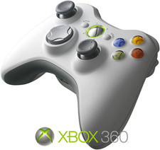 Controller Xbox 360 Wireless Originale Microsoft bianco - Revisionato come nuovo