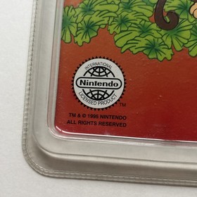 New Sealed Official Nintendo Promo Donkey Kong Wrist Watch 1995 Mani SNES NES