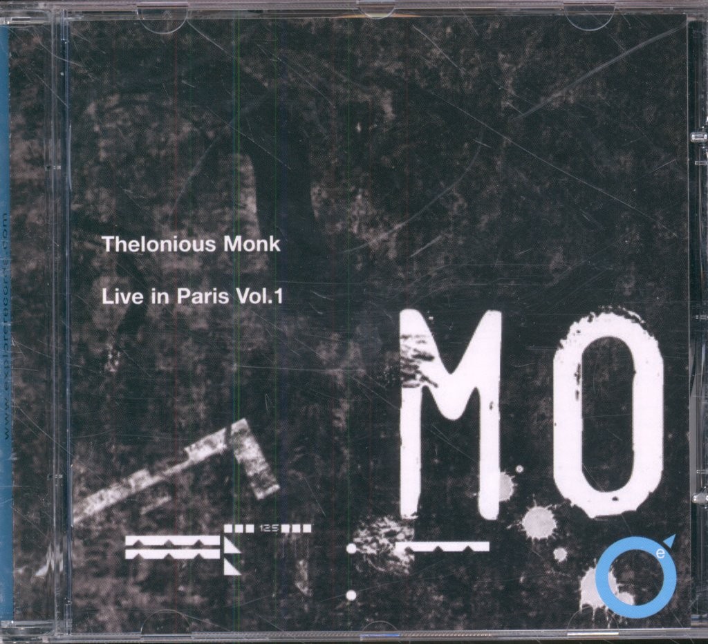 Thelonious Monk Live In Paris Vol. 1 CD Europe Explore 2007 EXP0031