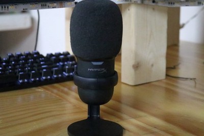 HyperX Solocast Microphone. Compatible with pc, mac, Ps5, PS4