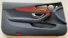 T&uuml;rverkleidung vorne links Leder Rot AMG Sport Mercedes C Klasse W205 Coupe