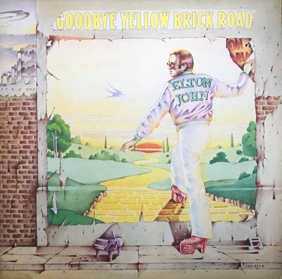 Elton John - Goodbye Yellow Brick Road 2xLP LP 1973 DJM VG+/VG+