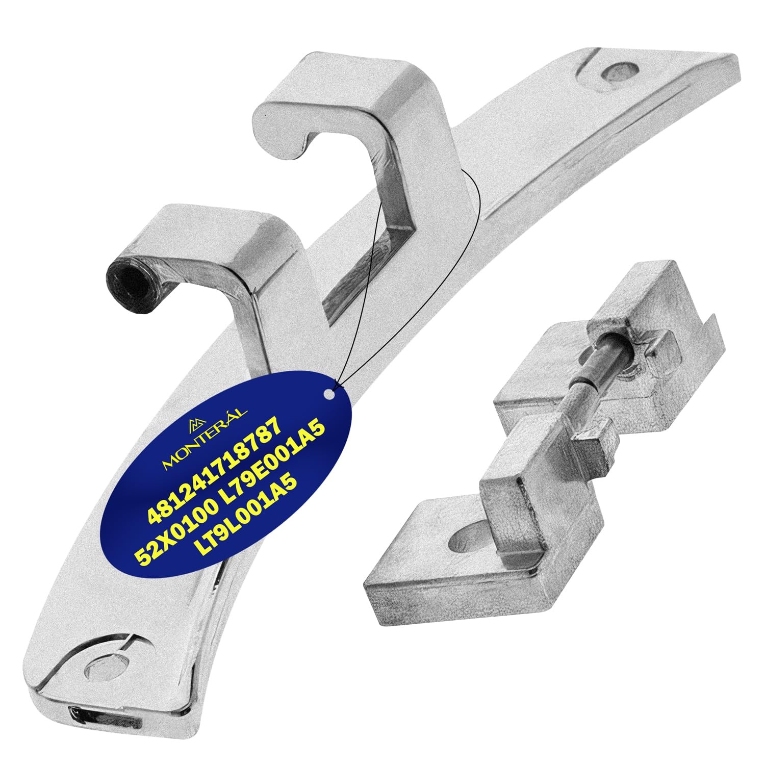 Charnière porte machine à laver rechange 481241718787 pièce suspension hublot 52X0100