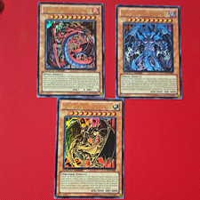 Yu-Gi-Oh Sacred Beasts Set Uria Hamon Raviel LC02 Ultra Rare Limited