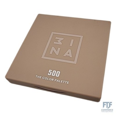 3INA MAKEUP - The Color Palette 500 - Multicolor Lidschatten Palette Langanhalte