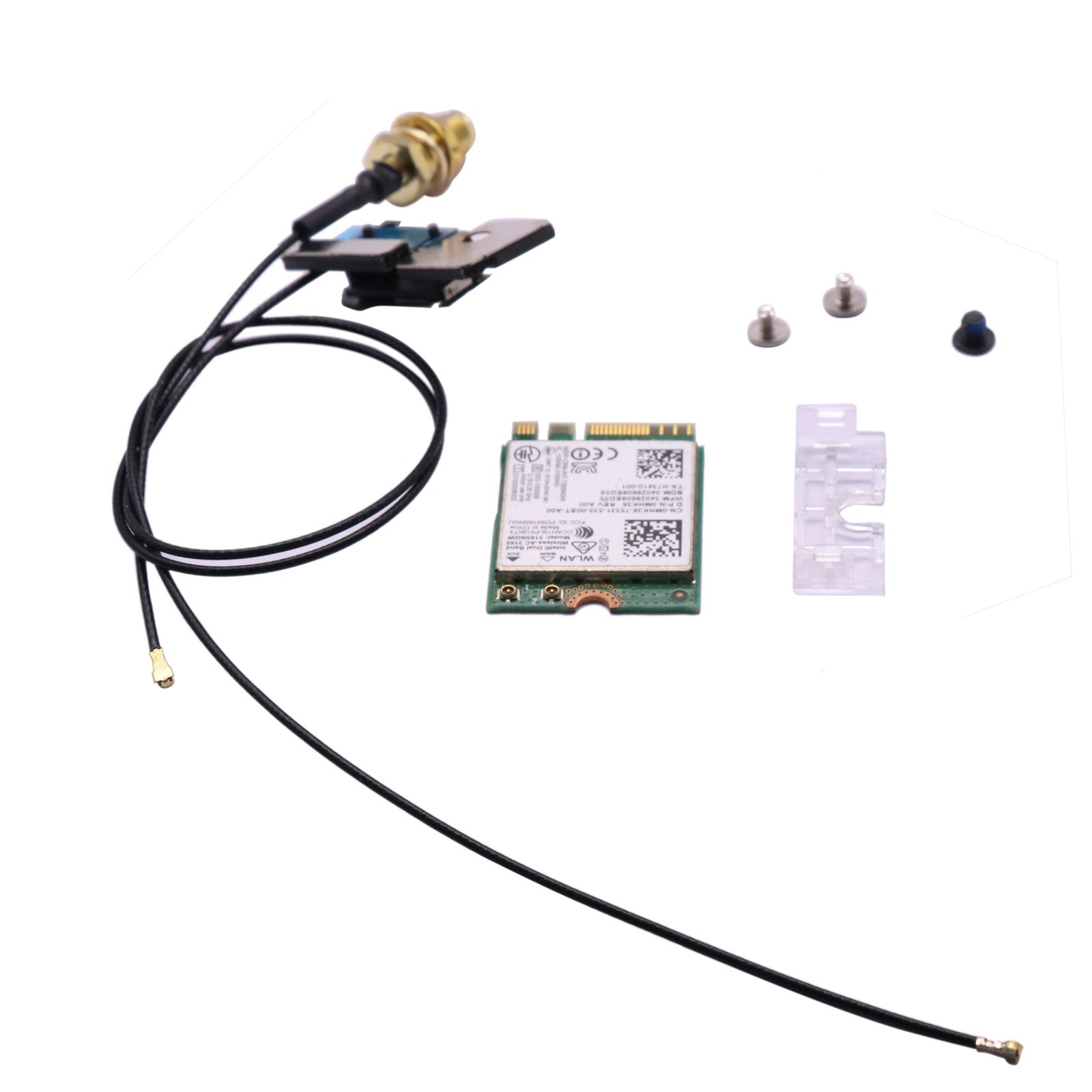 WiFi Antenna Card Kit for Dell Optiplex 7050 7060 3060 3070M 3690M Micro 3165NGW