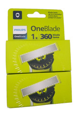 2X Philips OneBlade 1x 360 Replacement Blade QP410/50