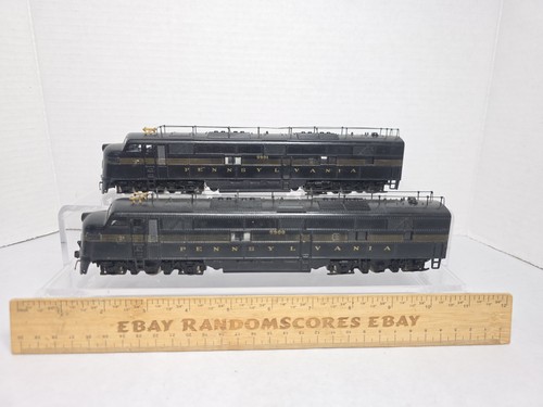 2 Roco escala HO personalizados Pennsylvania PRR 5900 5901 E7 A diésel loco leer descripción | Zustand: Used