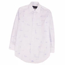 Louis Vuitton Shirt 2020 Long Sleeve Logo Total Pattern Tops Mens 40 Used MOLO-0