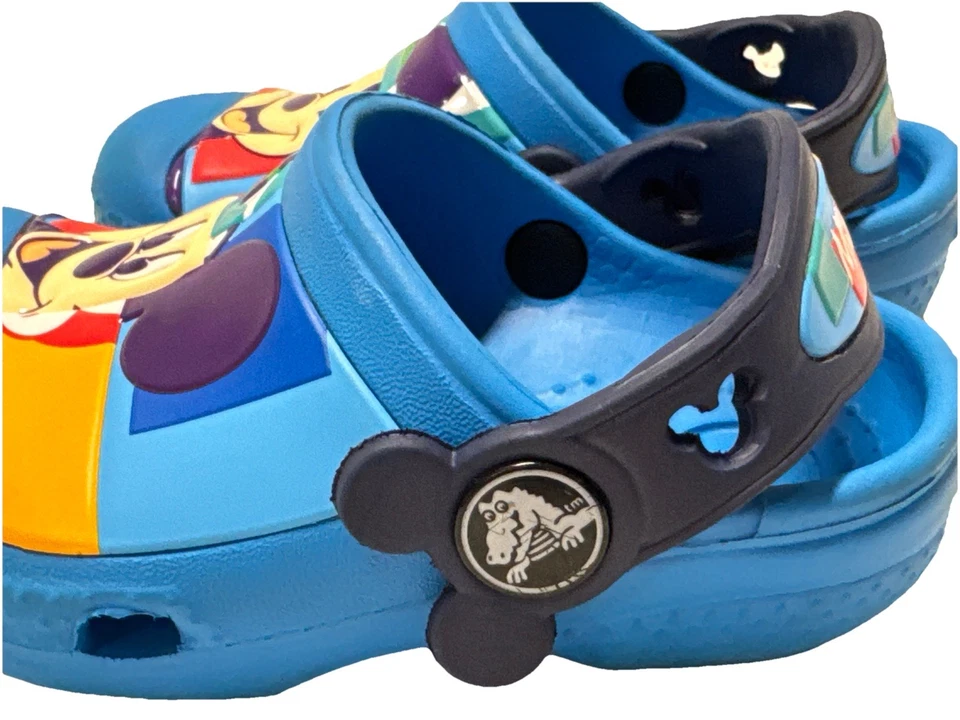 Zueco Crocs Disney Mickey Colorblock Ocean/Nautica Navy 4/5C Foto 4 de 4