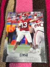 2020 LEAF DRAFT RC #02 TUA TAGOVAILOA DOLPHINS FOOTBALL NMMT ROOKIE CARD!. rookie card picture